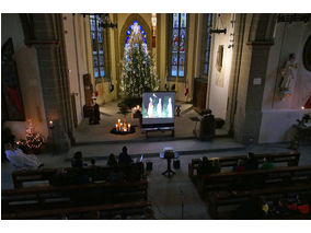 Kinderchristmette mit Krippenspiel (Foto: Karl-Franz Thiede)